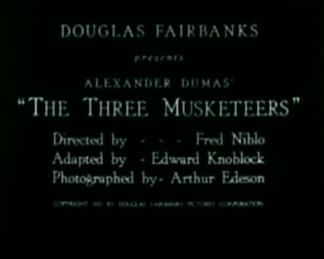 The Three Musketeers